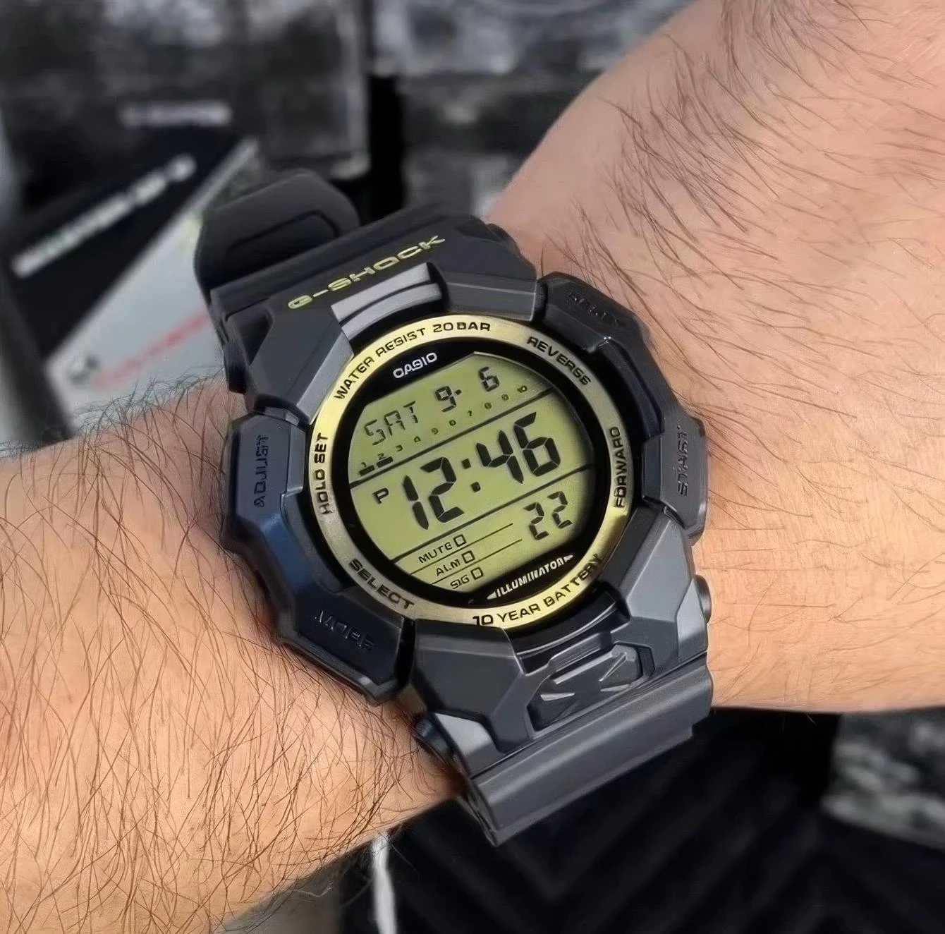Casio G-Shock GD-010GB-1A9