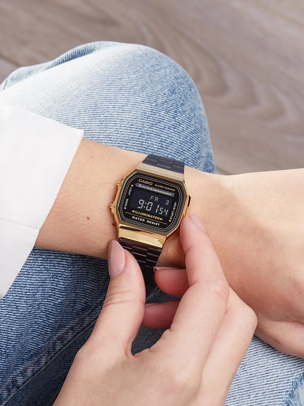 Casio A-168WEGB-1B