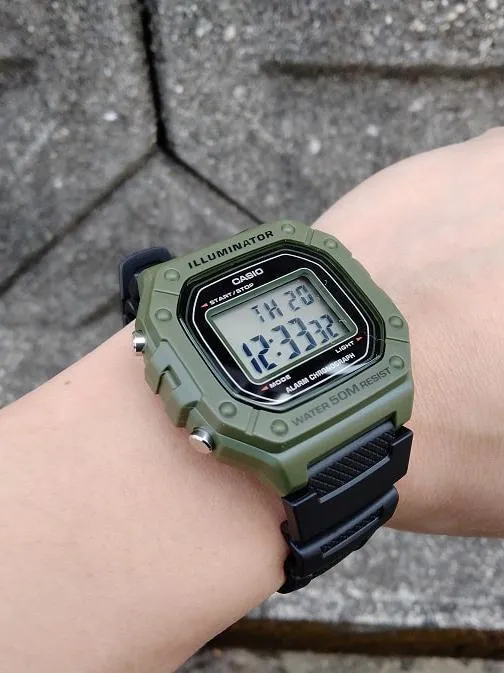 Casio W-218H-3A