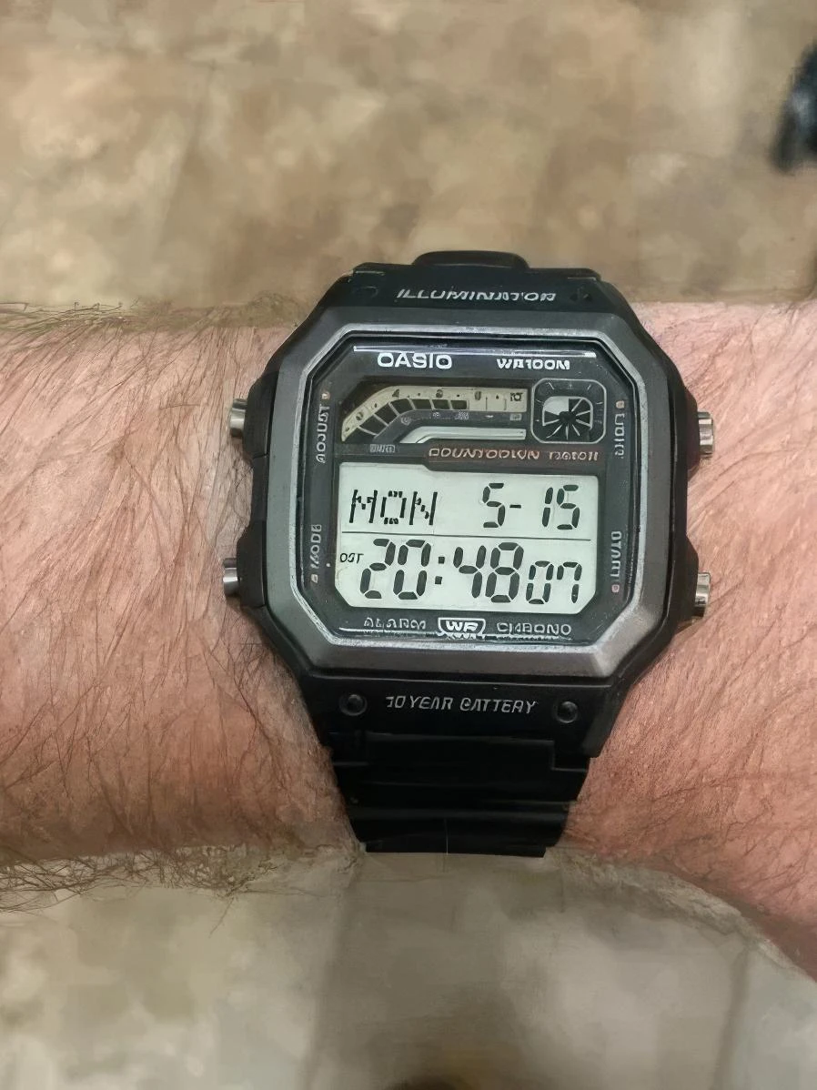 Casio WS-1600H-8A