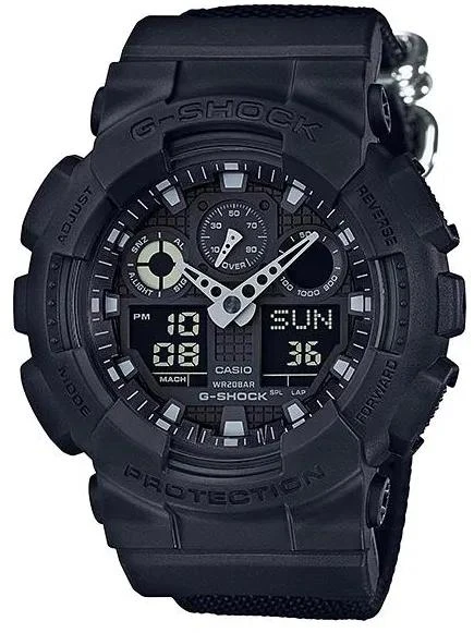 Наручные часы  Casio  G-Shock Casio GA-100BBN-1A (фото 1) Наручные часы  Casio  G-Shock Casio GA-100BBN-1A (фото 1)