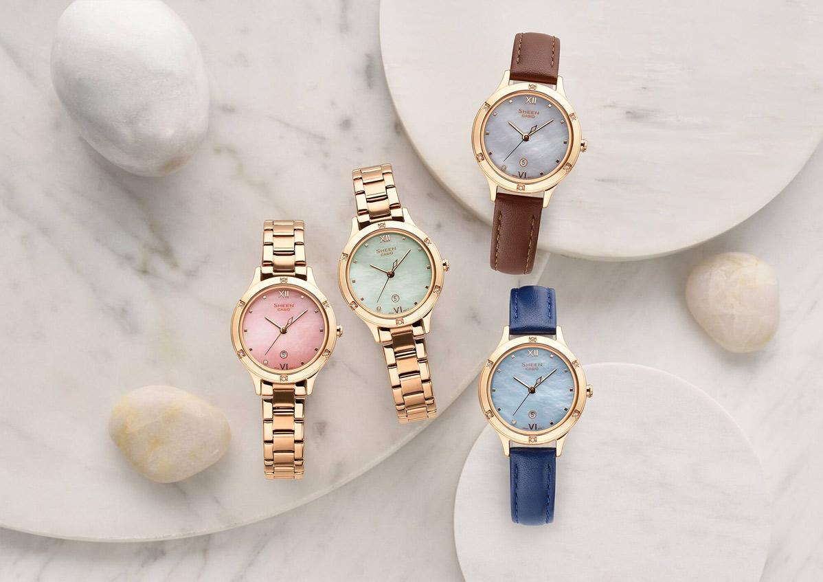 Casio Sheen SHE-4546PG-3A