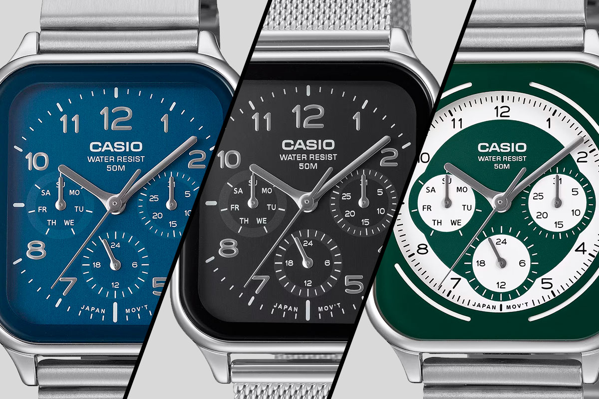 CASIO с намёком на Apple Watch