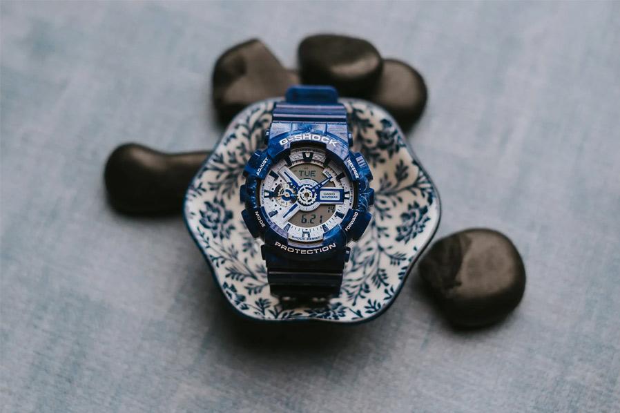 Casio G-Shock GA-110BWP-2A