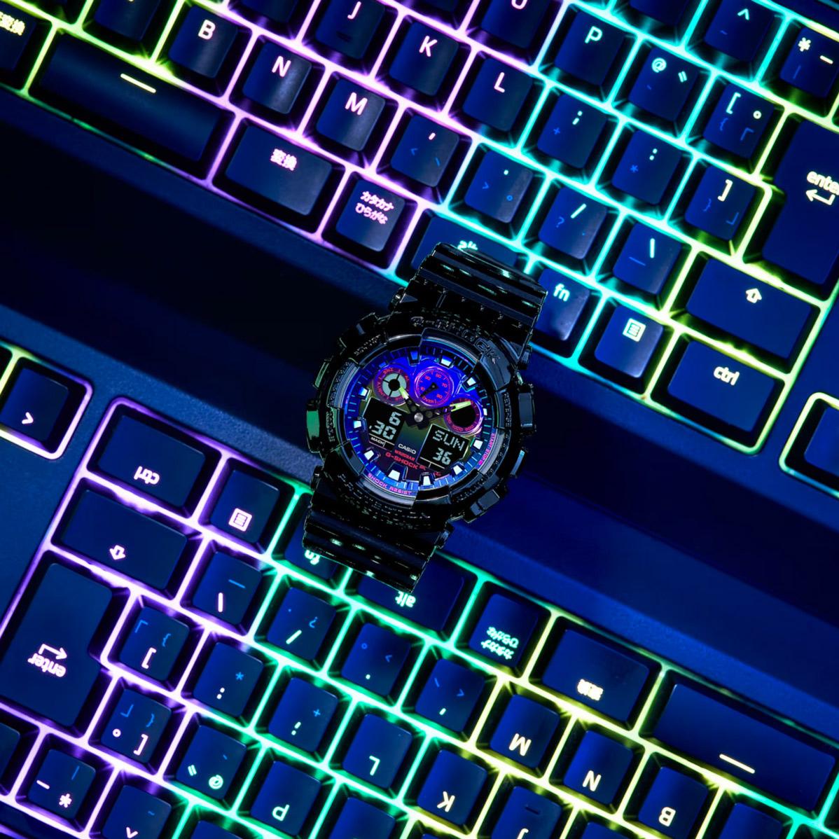 Casio G-Shock GA-100RGB-1A