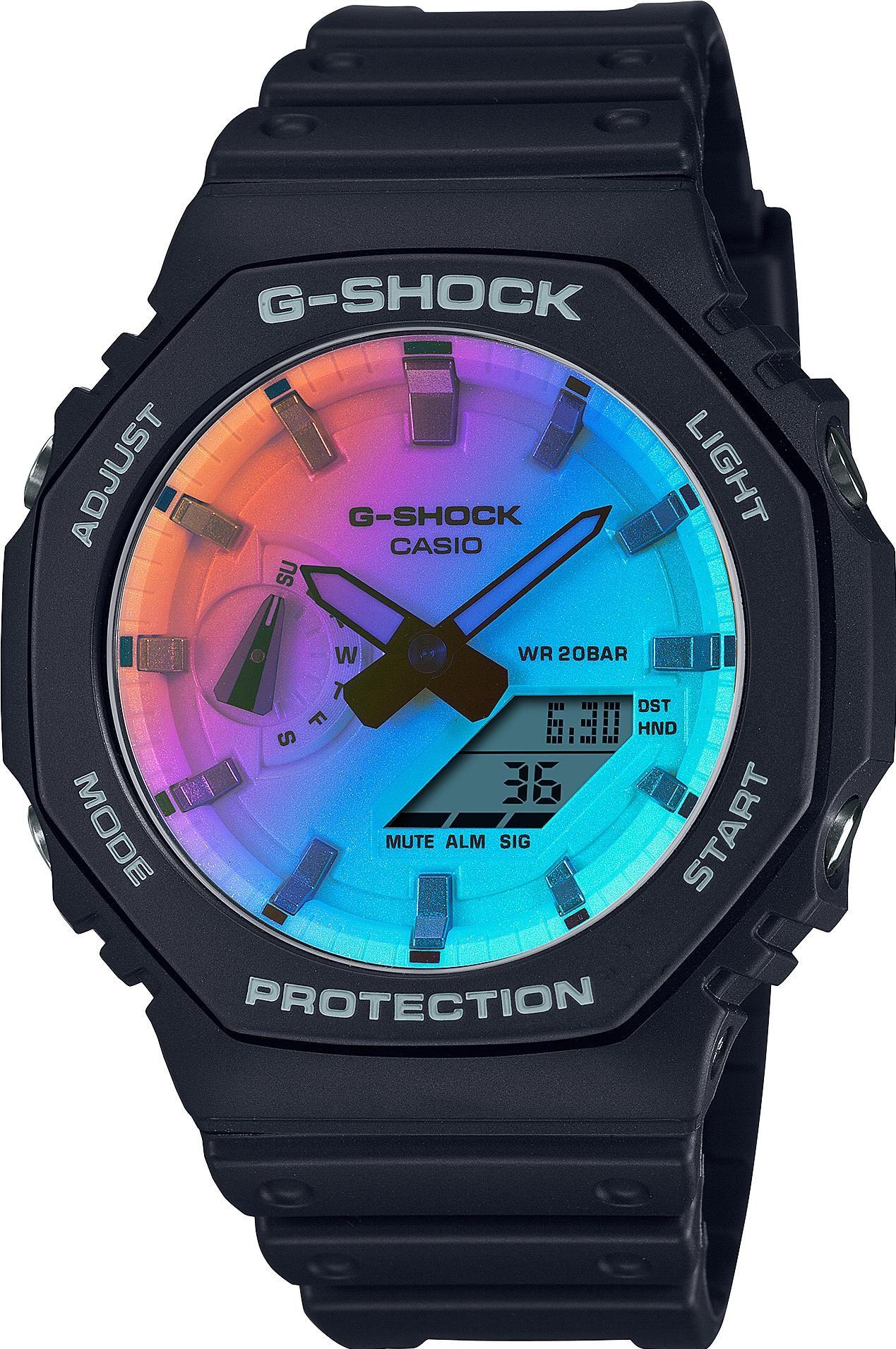 Наручные часы  Casio  G-Shock Casio GA-2100SR-1A (фото 1) Наручные часы  Casio  G-Shock Casio GA-2100SR-1A (фото 1)