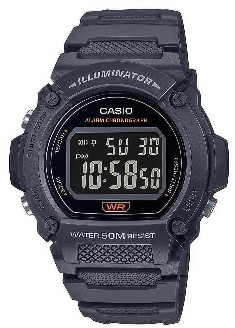 Casio W-219H-8B