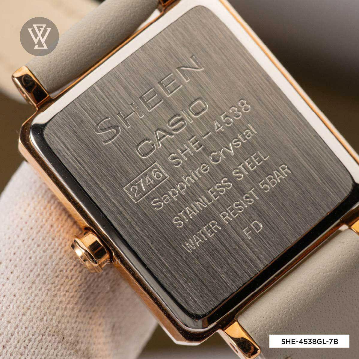 Casio Sheen SHE-4538GL-7B