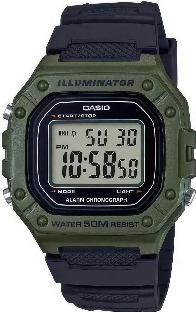 Casio W-218H-3A