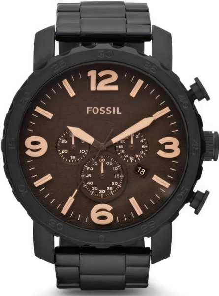 reloj hombre fossil fs4487 - cronografo - nuevos en caja  Часы fossil,  Модные часы, Хронограф