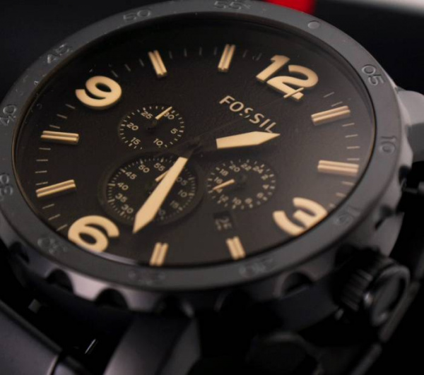 reloj hombre fossil fs4487 - cronografo - nuevos en caja  Часы fossil,  Модные часы, Хронограф